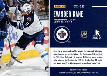 2013-14 Score - Check It #CI-12 Evander Kane Back