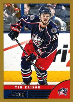 2013-14 Score - Gold #140 Tim Erixon Front