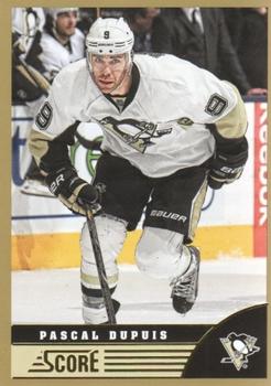 2013-14 Score - Gold #404 Pascal Dupuis Front