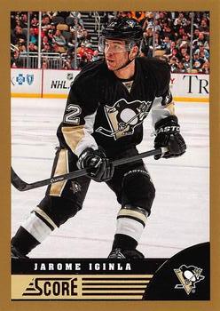 2013-14 Score - Gold #408 Jarome Iginla Front