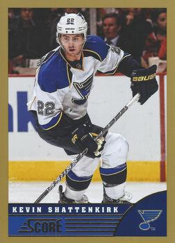 2013-14 Score - Gold #440 Kevin Shattenkirk Front