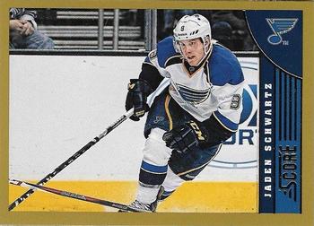 2013-14 Score - Gold #452 Jaden Schwartz Front