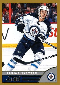 2013-14 Score - Gold #544 Tobias Enstrom Front