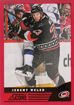 2013-14 Score - Red #83 Jeremy Welsh Front