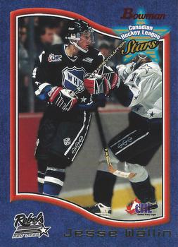 1997 Bowman CHL #104 Jesse Wallin Front