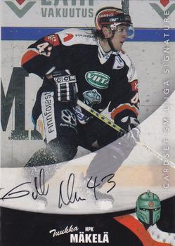 2004-05 Cardset Finland - Autographs #25 Tuukka Mäkelä Front