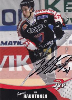 2004-05 Cardset Finland - Autographs #65 Janne Hauhtonen Front