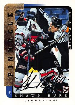 1996-97 Pinnacle Be a Player - Autographs #191 Shawn Burr Front