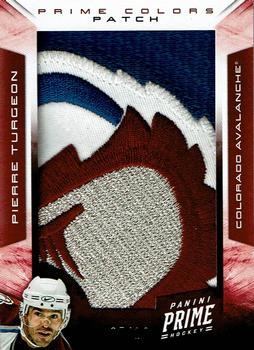 2012-13 Panini Prime - Colors Patch #40 Pierre Turgeon Front