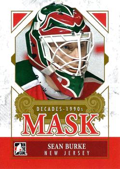 2013-14 In The Game Decades 1990s - Decades Mask #DM-21 Sean Burke Front