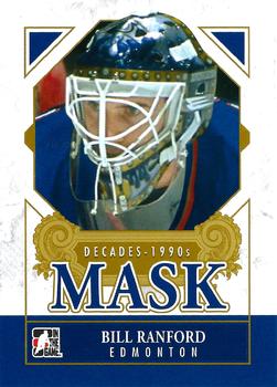 2013-14 In The Game Decades 1990s - Decades Mask #DM-03 Bill Ranford Front