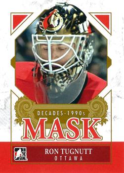 2013-14 In The Game Decades 1990s - Decades Mask #DM-20 Ron Tugnutt Front