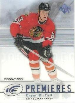 2007-08 Upper Deck Ice #132 Bryan Bickell Front