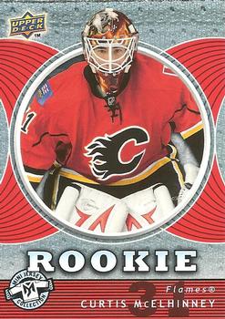 2007-08 Upper Deck Mini Jersey #108 Curtis McElhinney Front