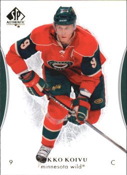 2007-08 SP Authentic #78 Mikko Koivu Front