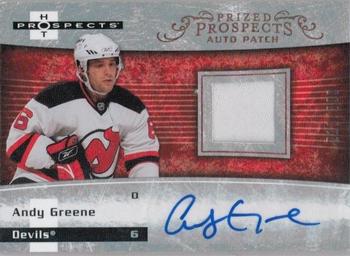 2007-08 Fleer Hot Prospects #215 Andy Greene Front