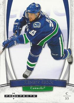 2007-08 Fleer Hot Prospects #33 Henrik Sedin Front