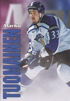 1998-99 Cardset Finland - Finnish National Team #44 Marko Tuomainen Front