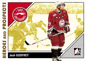 2007-08 In The Game Heroes and Prospects #76 Josh Godfrey Front