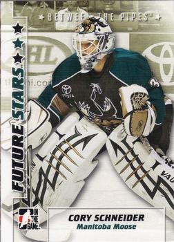 2007-08 In The Game Between the Pipes #9 Cory Schneider Front