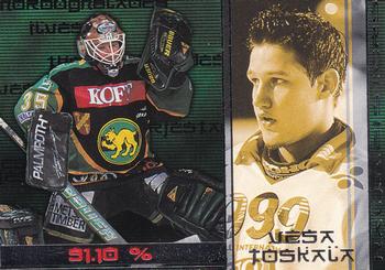 2001-02 Cardset Finland - Haltmeisters #4 Vesa Toskala Front