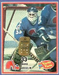 1987-88 Yum Yum Quebec Nordiques #3b Mario Gosselin Front
