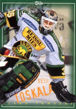 1996-97 Leaf Sisu SM-Liiga (Finnish) #27 Vesa Toskala Front