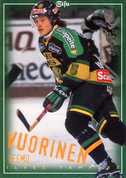 1996-97 Leaf Sisu SM-Liiga (Finnish) #28 Teemu Vuorinen Front