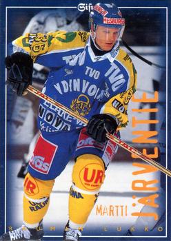 1996-97 Leaf Sisu SM-Liiga (Finnish) #98 Martti Järventie Front