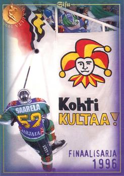 1996-97 Leaf Sisu SM-Liiga (Finnish) #163 Jokerit kohti kultaa Front