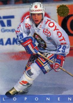 1995-96 Leaf Sisu SM-Liiga (Finnish) #59 Jouni Loponen Front