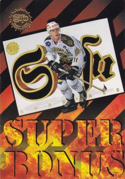 1995-96 Leaf Sisu SM-Liiga (Finnish) - Super Bonus #NNO Redemption Card Left Front