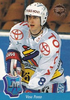 1994-95 Leaf Sisu SM-Liiga (Finnish) #8 Vesa Ponto Front