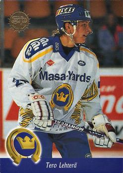 1994-95 Leaf Sisu SM-Liiga (Finnish) #9 Tero Lehterä Front