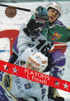 1994-95 Leaf Sisu SM-Liiga (Finnish) #197 Playoffs 1. Finaali Front
