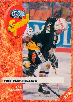 1993-94 Leaf Sisu SM-Liiga (Finnish) #372b Esa Keskinen Front