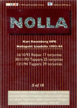 1994-95 Leaf Sisu SM-Liiga (Finnish) - Nollakortit Hockey - Gallery |  Trading Card Database