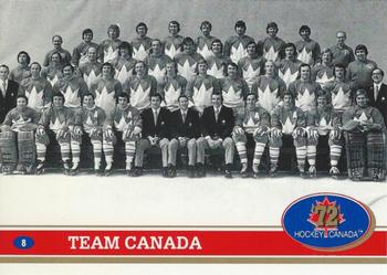 1991-92 Future Trends Canada ’72 French #8 Team Canada Front