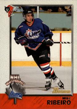 1998 Bowman CHL #132 Mike Ribeiro Front