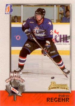 1998 Bowman CHL #137 Robyn Regehr Front