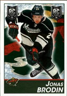 2013-14 Panini Stickers #300 Jonas Brodin Front