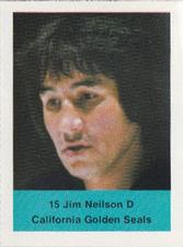 1974-75 NHL Action Stamps #NNO Jim Neilson Front