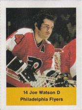 1974-75 NHL Action Stamps #NNO Joe Watson Front