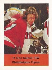 1974-75 NHL Action Stamps #NNO Don Saleski Front