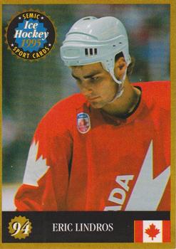 1995 Semic Ice Hockey (Finnish) #94 Eric Lindros Front