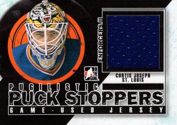 2013-14 In The Game Enforcers - Pugilistic Puck Stoppers Jerseys #PPSM-06 Curtis Joseph Front