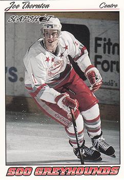 1995-96 Slapshot OHL #363 Joe Thornton Front