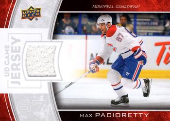 2013-14 Upper Deck - UD Game Jerseys #GJ-MP Max Pacioretty Front