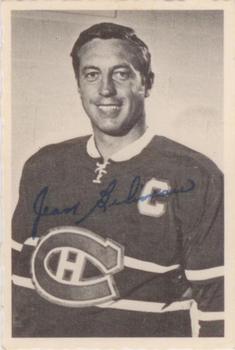 1970-71 O-Pee-Chee - Deckle Edge Photos #21 Jean Beliveau Front