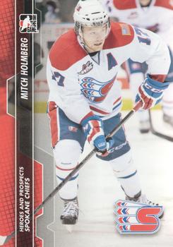 2013-14 In The Game Heroes and Prospects #57 Mitch Holmberg Front